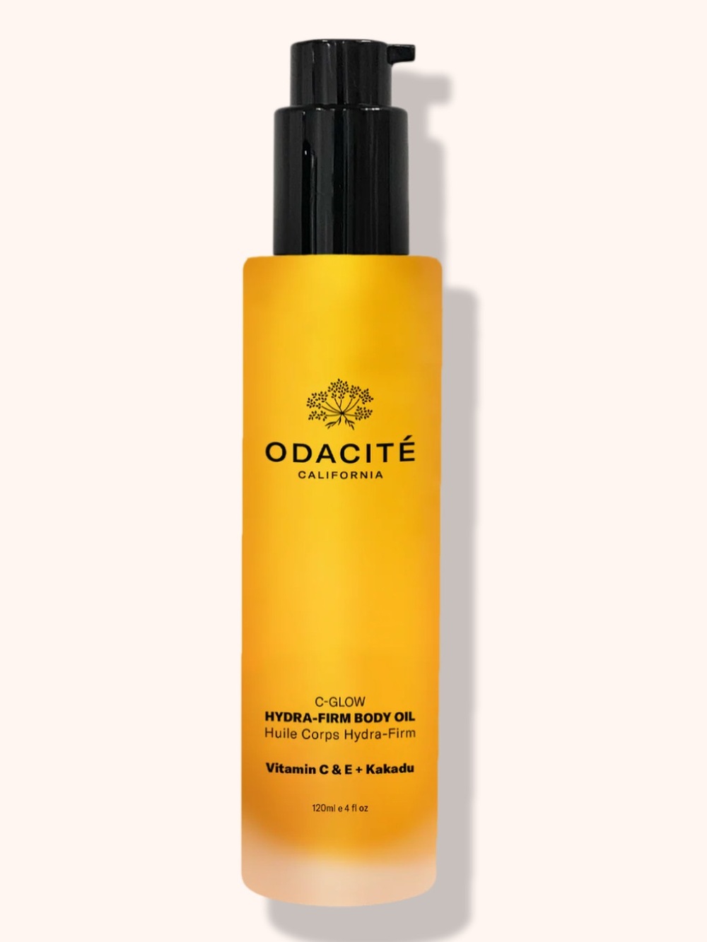 NWT Odacite Hydra-Firm Body Oil C-Glow Vitamin C & E + Kakadu- 4 oz